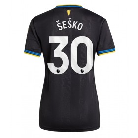 Dámské fotbalový oblečení Manchester United Benjamin Sesko #30 Tretí košile 2025-26 Krátkým Rukávem